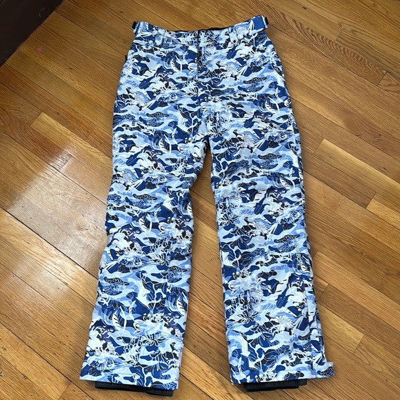 Karbon Insulated Royal Blue White Womens Ski Pants Size 6,All Products : American Fashion Style Bags On Sale